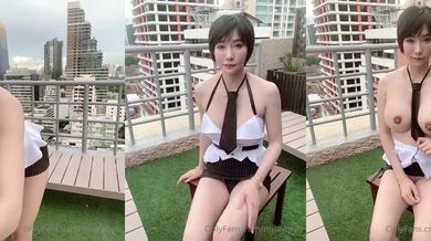 ✨【你的淫荡姨妈】泰国轻熟人妻型巨乳网黄御姐「Muaymyb」露脸大尺度私拍 风骚露出男女通吃多穴满足【第十七弹】（68v） (27)